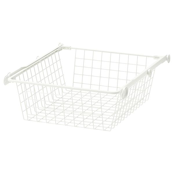 Проволочные корзина с направляющими КОМПЛИМЕНТ, белый - фото 1