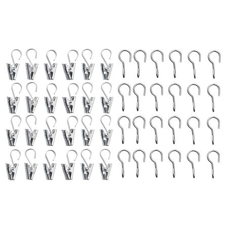 RIKTIG Гардинный крючок с зажимом 24 шт