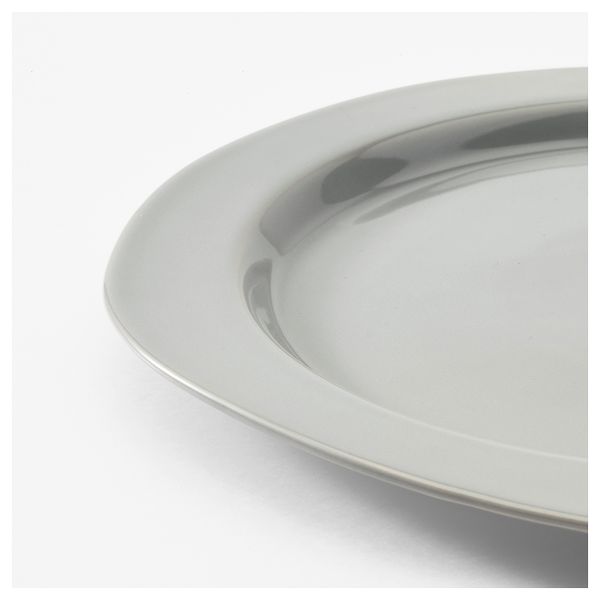 Тарелка ИНДУСТРИЕЛЛ, серый (31 см) - фото 2