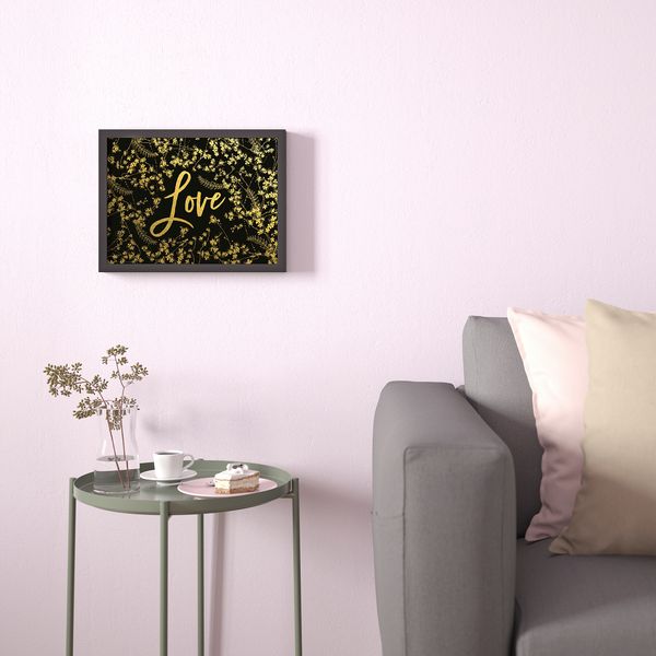 Постер, Позолоченная любовь, 40x30 см IKEA DRÖMBILD ДРЁМБИЛЬД 604.361.03 - схема-чертеж с размерами