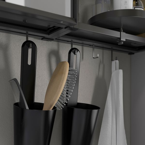 Мебель для ванной, 18 предмета, 64x43x65 cm IKEA TVÄLLEN ЛЕН ТВЭЛЛЕН, BEGIVENHET БЕГИВЕНХЕТ 494.798.82 - фото 4