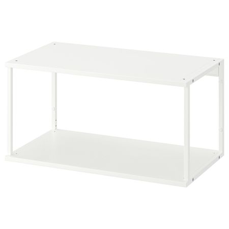 Открытый стеллаж, белый 80x40x40 см IKEA OPPHUS ОПХУС 504.525.46