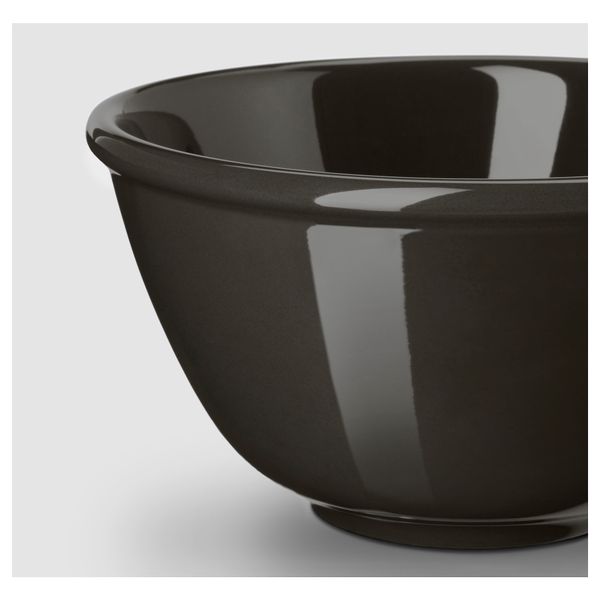 Миска ВАРДАГЕН, темно-серый - схема-чертеж с размерами