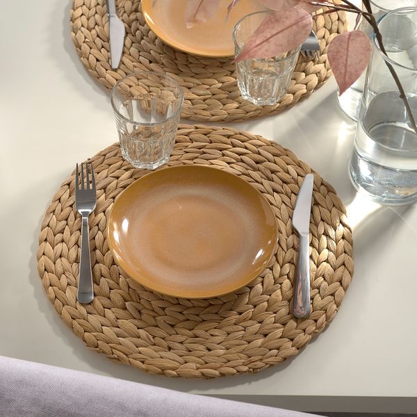 Тарелка десертная, полированный желтый, 20 см IKEA FÄRGKLAR ФЭРГКЛАР 405.864.43 - фото 4