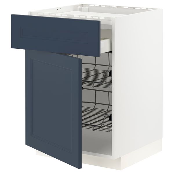 Шкаф для варочной панели, ящик, 2 проволочные корзины IKEA METOD МЕТОД, MAXIMERA МАКСИМЕРА 694.674.25 - фото 1
