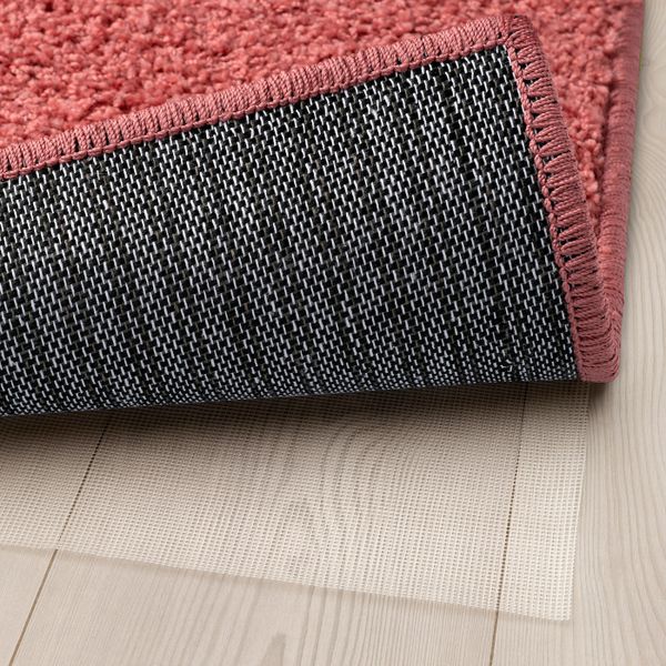 Ковер, длинный ворс, светлый коричнево-красный 133x180 см IKEA ALLERSLEV АЛЛЕРСЛЕВ 905.087.06 - фото 2