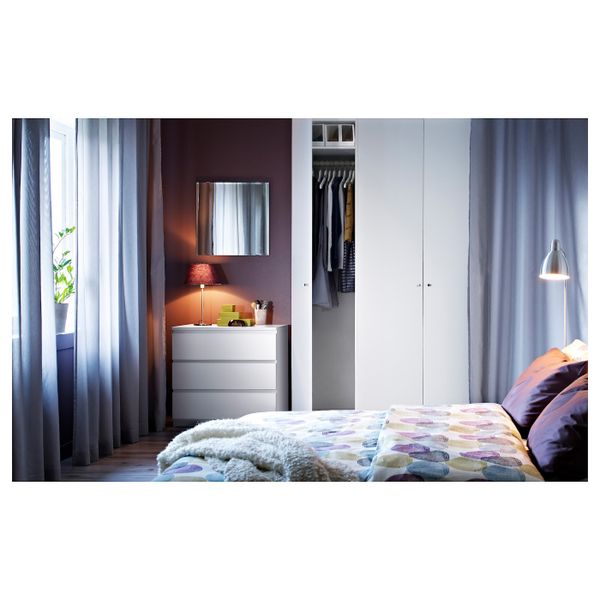 Комод с 3 ящиками, белый 80x78 см IKEA MALM МАЛЬМ 503.685.38 - фото 7