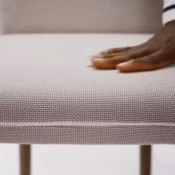 TONSTAD Стул - фридтуна светло-бежевый/коричневый под дуб - фото 3