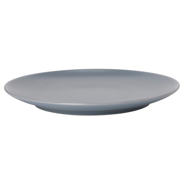 Тарелка десертная ДИНЕРА, серо-синий (20 см) - фото 1