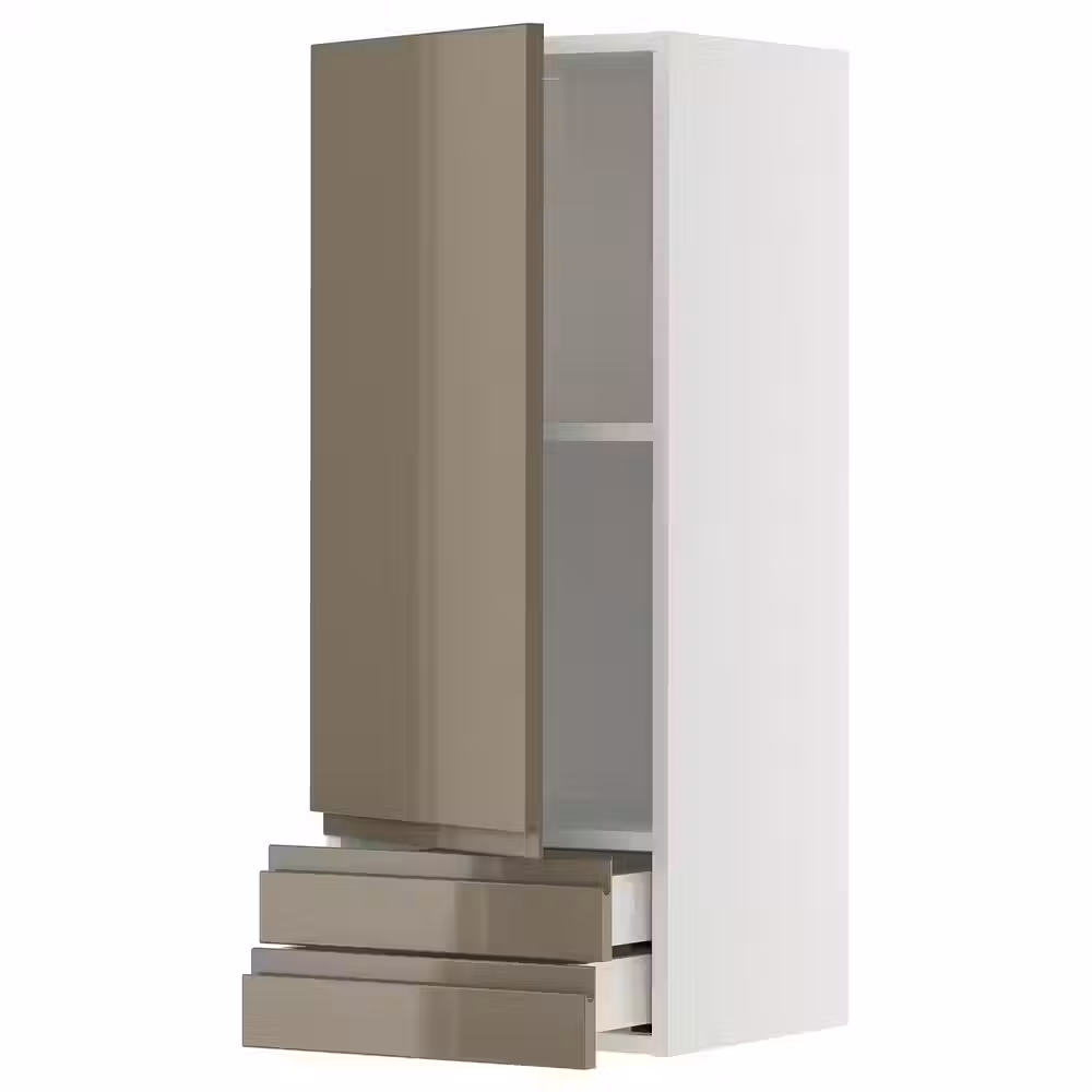 METOD / MAXIMERA Навесной шкаф с дверцей/2 ящика - фото 1