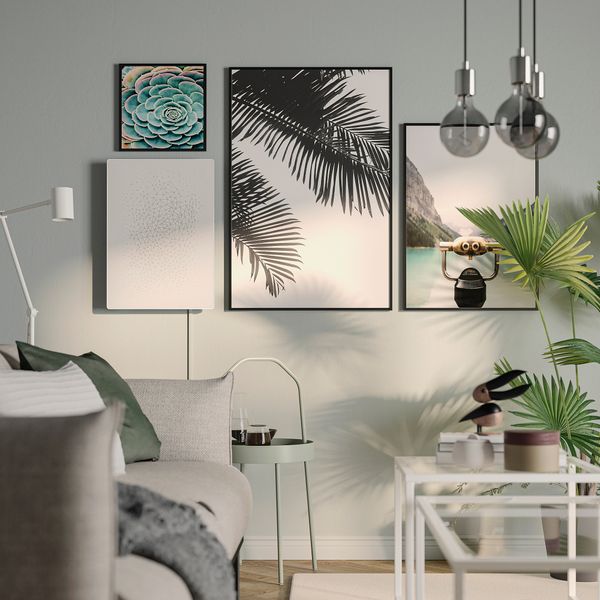 Рама с WiFi динамиком, белый, умный дом IKEA SYRLIG СИРЛИГMFONISK 004.857.66 - фото 3