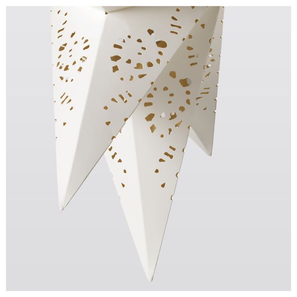 Абажур СТРОЛА, кружево белый (70 см) - схема-чертеж с размерами