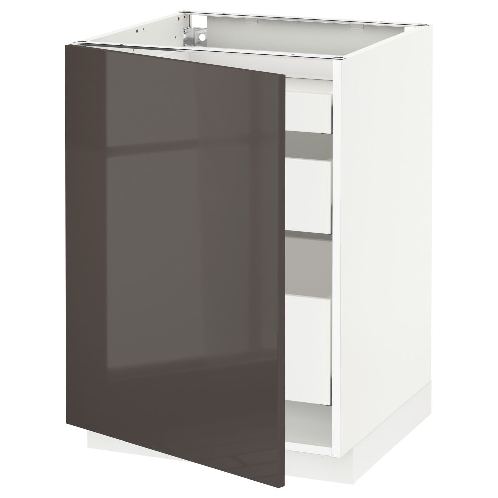 IKEA, вид спереди - схема-чертеж с размерами