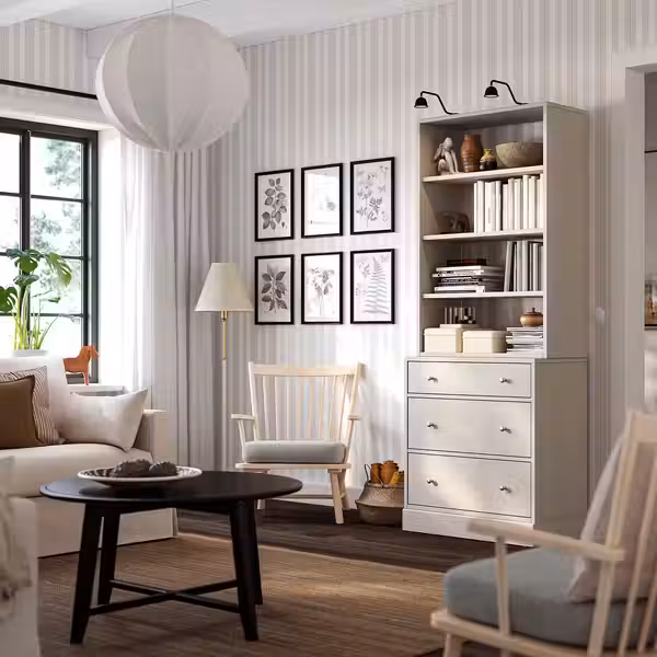 HAVSTA Комбинация д/хранения - серо-бежевый 81x47x212 см - фото 2