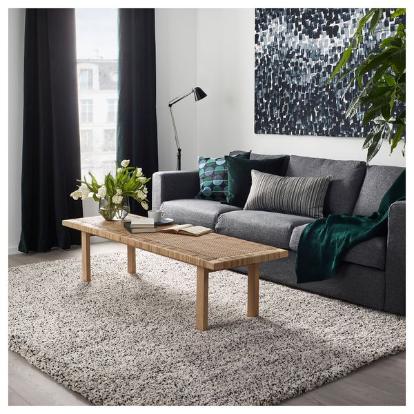 Ковер, длинный ворс, белый, 200x270 см IKEA VINDUM ВИНДУМ 003.449.84 - фото 6