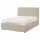 IDANÄS Тахта с обивкой - Naggen бежевый 140x200 см