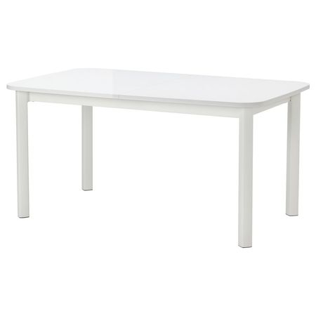 STRANDTORP Раздвижной стол - белый 150/205/260x95 см