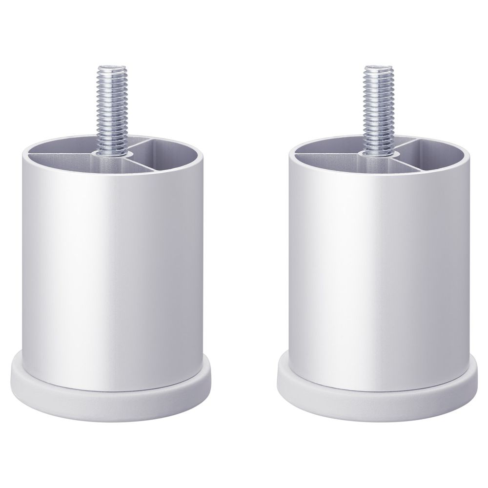 Ножка, круглой формы, серый 6 см IKEA БЕСТО 703.787.58 - схема-чертеж с размерами