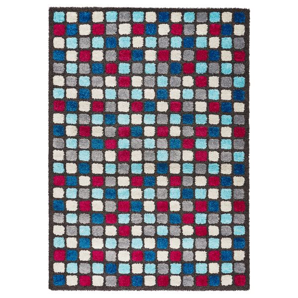 Ковер, длинный ворс МОЛЬБЮ, разноцветный (170x240 см) - фото 1