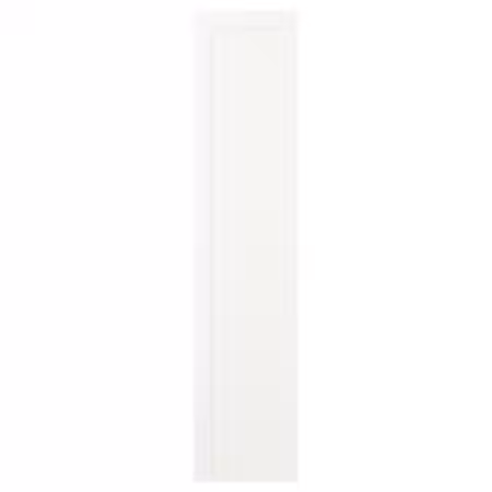 SANNIDAL Дверца с петлями - белый 40x180 см