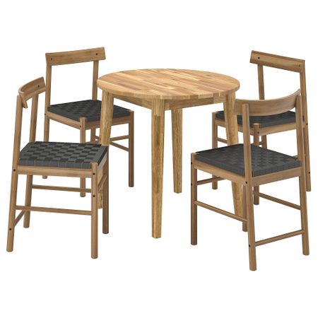 Стол и 4 стула IKEA NACKANÄS, NACKANÄS 294.842.19