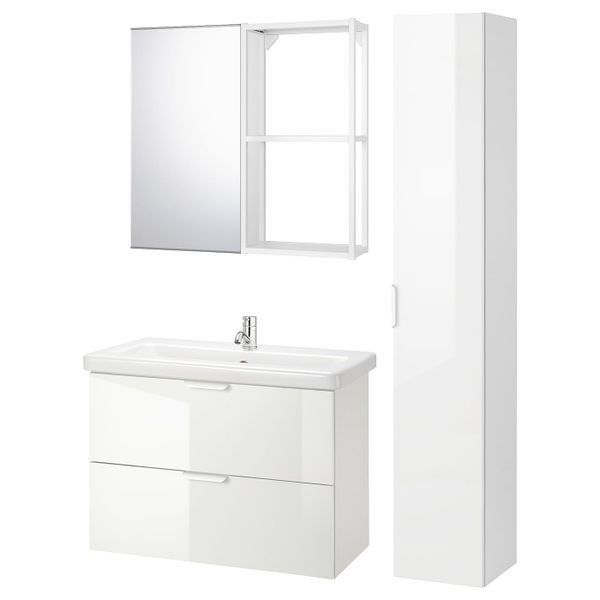 IKEA в интерьере ванной