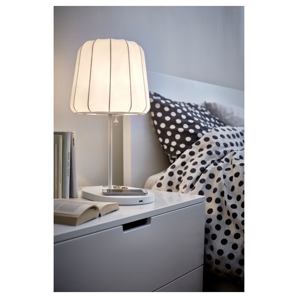 Настольная лампа/беспровод зарядка ВАРВ - фото 7