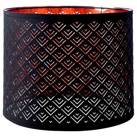 Абажур НИМО, черный, медный