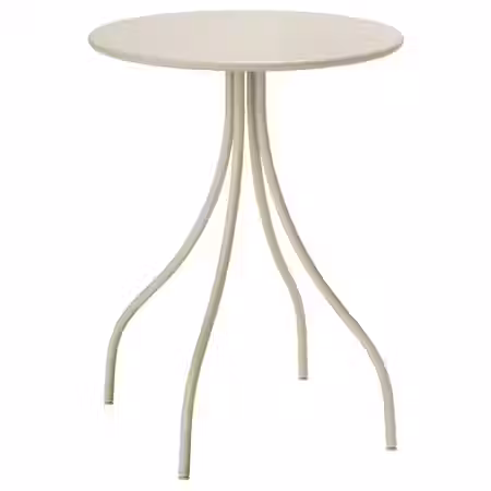 TÅNEBRO ТОНЕБРО Придиванный столик - д/дома/улицы/светлый серо-бежевый 46 см