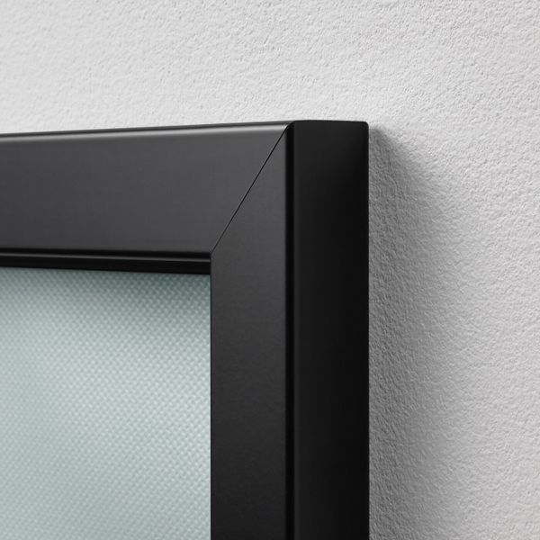 Картина с рамой, Смотровая площадка, черный 140x100 см IKEA БЬЁРКСТА 392.978.30 - схема-чертеж с размерами