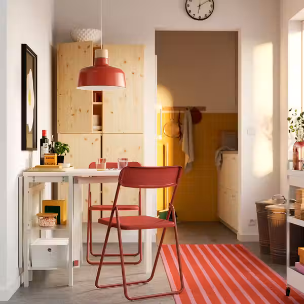 VIHALS Стул складной - красный - фото 2