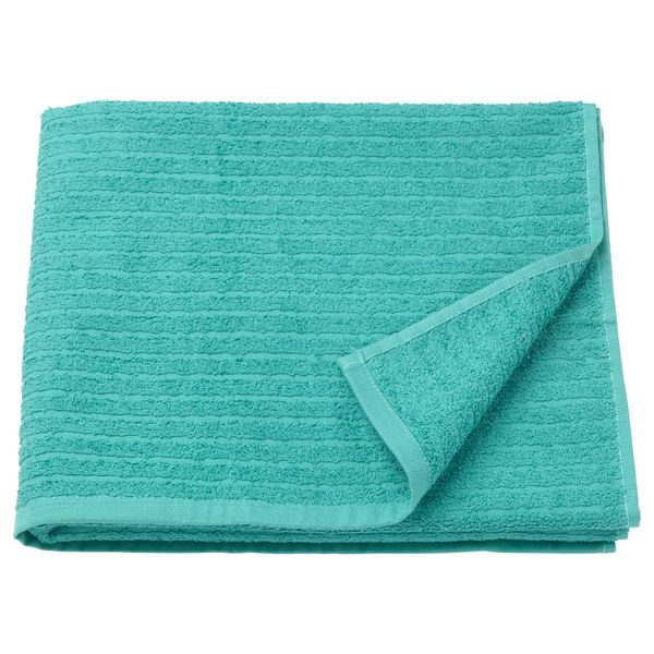Банное полотенце ВОГШЁН, бирюзовый - фото 1
