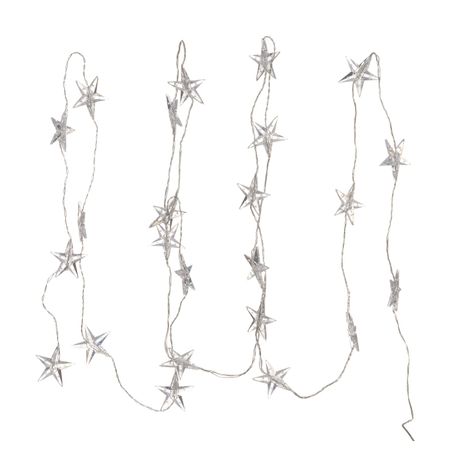 Гирлянда, 24 светодиода, для сада, мигающий звезда IKEA СТРОЛА 104.441.91