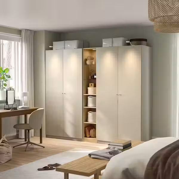 PAX / FORSAND Гардероб, комбинация - схема-чертеж с размерами