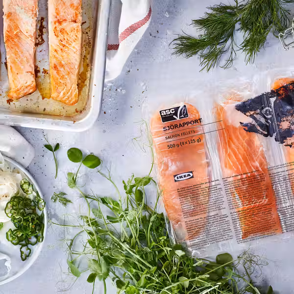 SJÖRAPPORT Филе лосося - Сертификат ASC/замороженный - фото 5