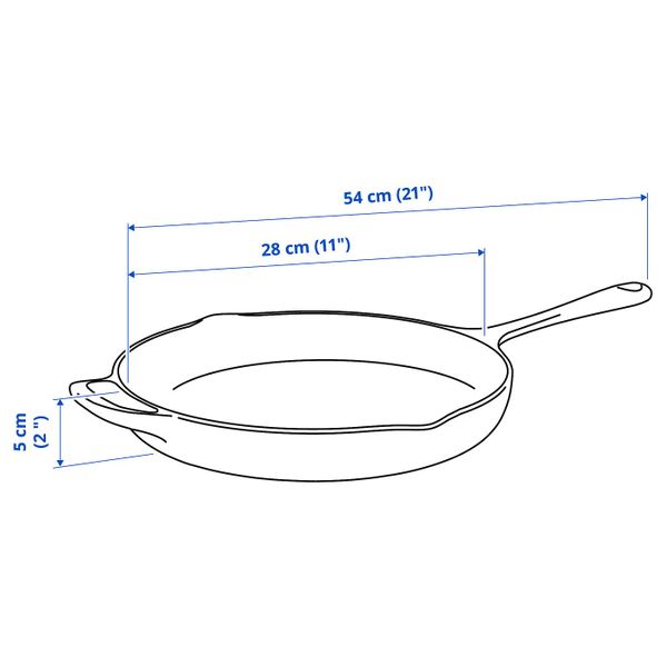 IKEA, дополнительный ракурс - схема-чертеж с размерами