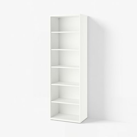 BESTÅ Стеллаж - с 5 полками/белый 60x40x193 см
