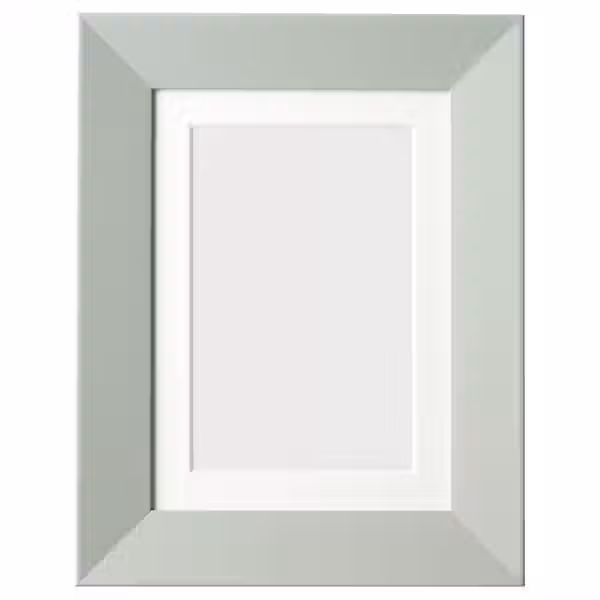 PLOMMONTRÄD ПЛОММОНТРЭД Рама - бледный серо-зеленый 13x18 см - схема-чертеж с размерами