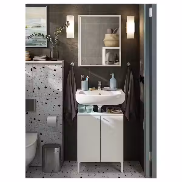 BROGRUND Держатель туалетной бумаги - нержавеющ сталь - схема-чертеж с размерами