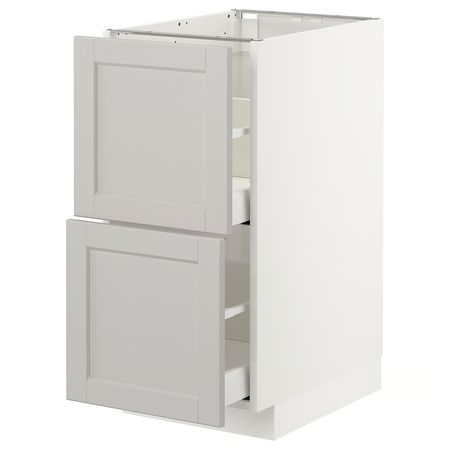METOD / MAXIMERA Напольн шкаф 2фрнт/2выс ящ