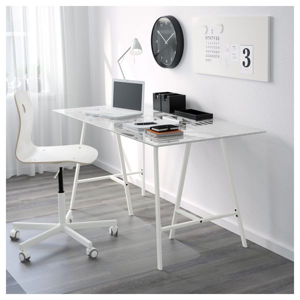 Столешница ГЛАСХОЛЬМ, стекло, орнамент (148x73 см) - фото 3