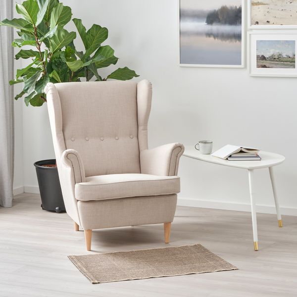 Ковер безворсовый, черный-естественный 60x90 см IKEA LISBJERG ЛИЗБЬЕРГ 004.243.58 - схема-чертеж с размерами