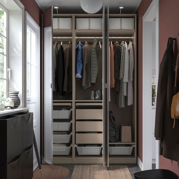 Гардероб, комбинация IKEA PAX ПАКС, ÅHEIM 194.298.41 - фото 4