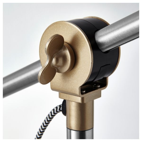 Светильник напольный для чтения РАНАРП, никелированный - фото 3