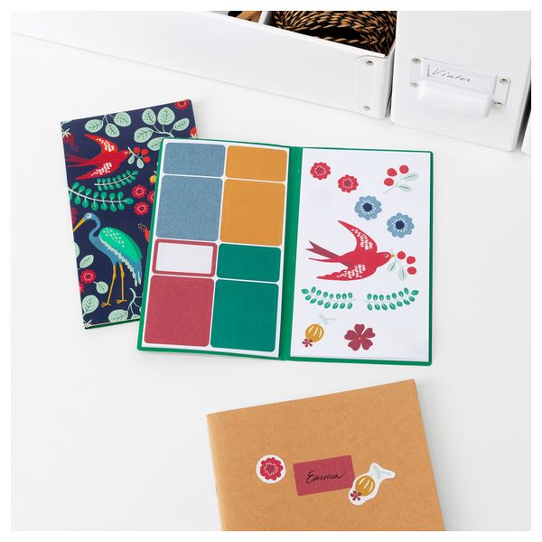 Папка с наклейками АНИЛИНАРЕ, красный, зеленый - фото 4