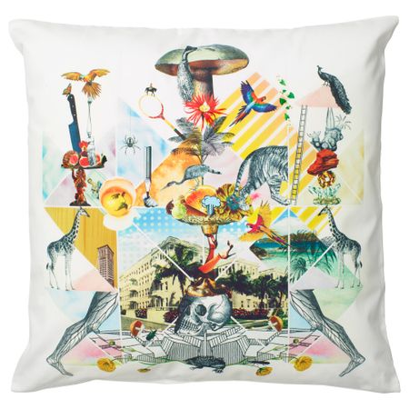 Чехол на подушку СТУНСИГ, лягушка (65x65 см)