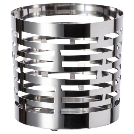 Украшение для свечи в стеклянном стакане ВАККЕРТ, в полоску (8 см)