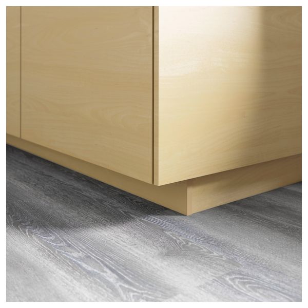 Цоколь ТИНГСРИД, под березу (220x8 см) - схема-чертеж с размерами