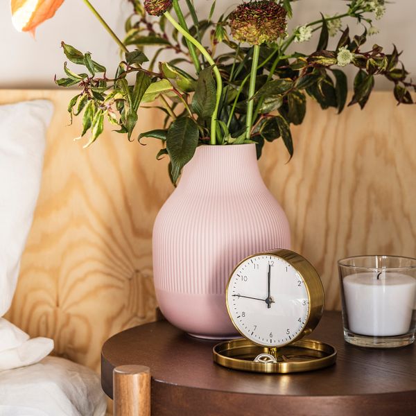 Будильник, желтая медь 13 см IKEA GÄNGA ГЭНГА 603.982.95 - фото 2