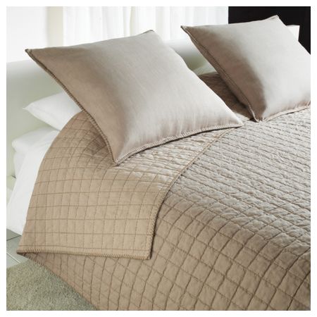 Покрывало и 2 чехла на подушку СТРАНДВЕТЕ, бежевый